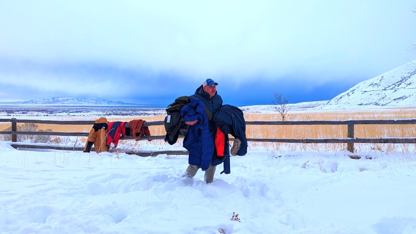 winter jacket men - this image speaks for itself: can we go home now?