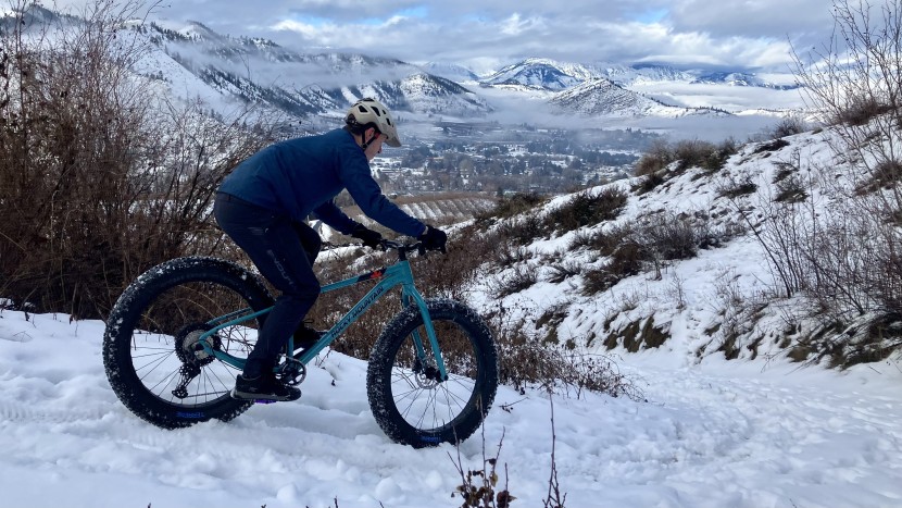 rocky mountain blizzard a20 - on straight sections of the trail, this bike is a blast. in tighter...