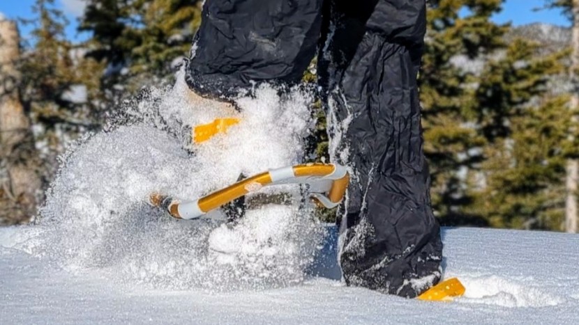 our test involves miles of hiking in various winter conditions.