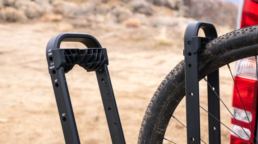 kuat piston pro - the fast-fit chock system shown here can quickly be adjusted for...