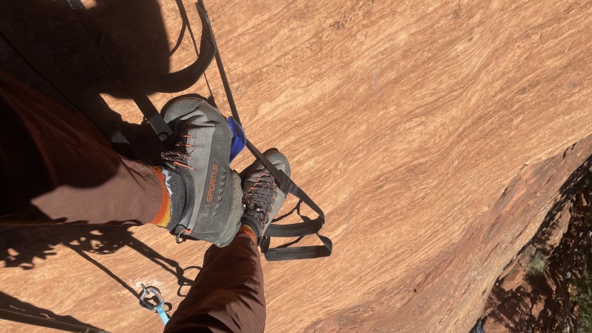 aider - with 1.75" wide steps, the yates big wall ladder offers the comfiest...