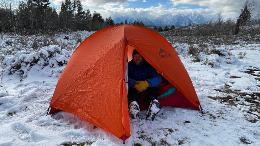 4 season tent - the msr access 2 is a great tent - it keeps the weight reasonable...