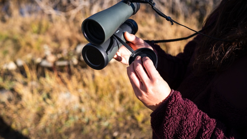 vortex crossfire hd 10x50 - large lenses transmit a lot of light for a bright experience.