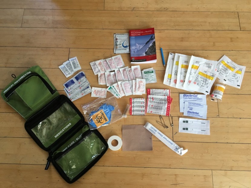 first aid kit - amk's smart travel kit features components that come in handy for...