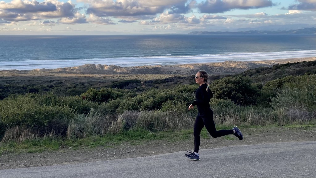 running shoes - max-cushioning shoes can be a joint-saver over long miles on hard...