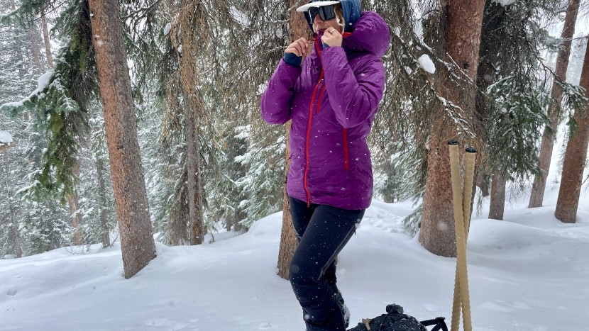 insulated jacket womens - the patagonia das light has a longer cut that covers the bum...