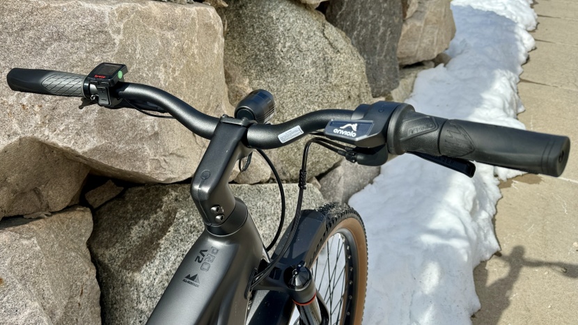 ride1up prodigy v2 lx xr cvt - the prodigy's front end is sleek and refined but there are no...