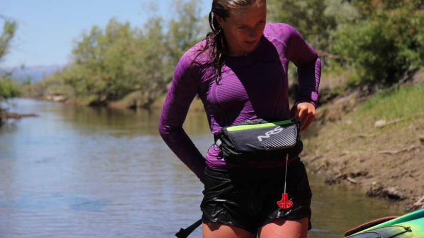 nrs zephyr - the zephyr's waist strap is easily adjustable.