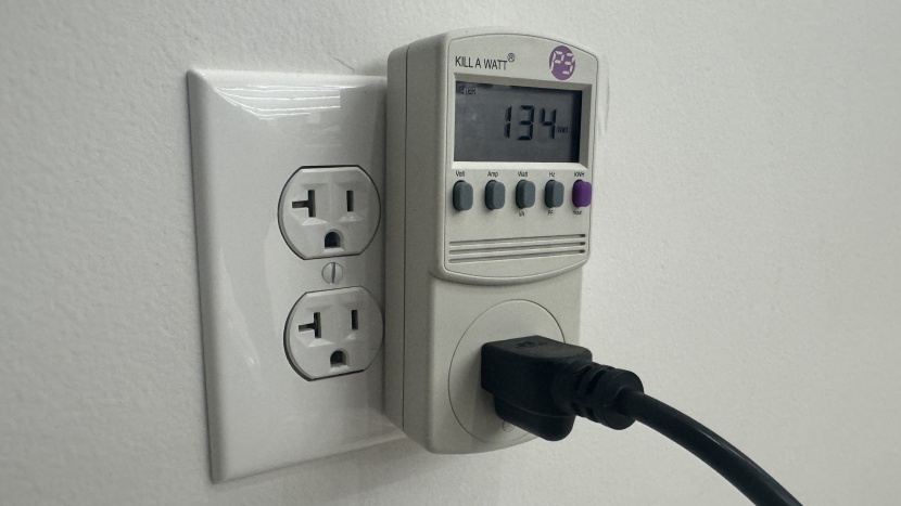 while analyzing the treadmill's power consumption, we became dubious...