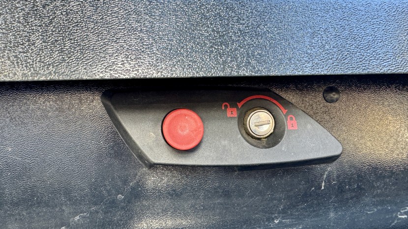 cargo box - like most models, the rocketbox won't let you remove the key unless...