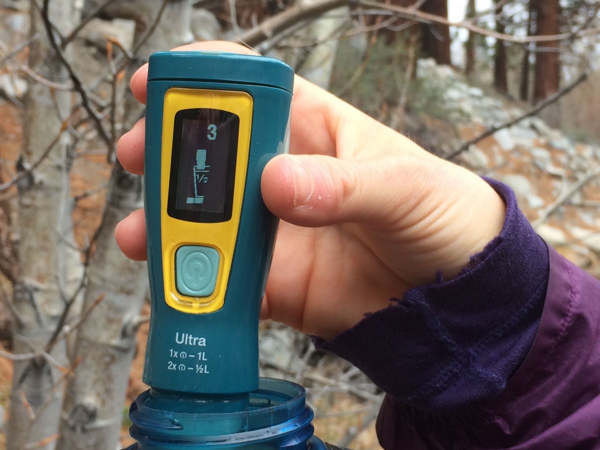 SteriPEN Ultra Review (Due to the battery life the Steripen requires, we do not recommend it for extended backcountry trips.)