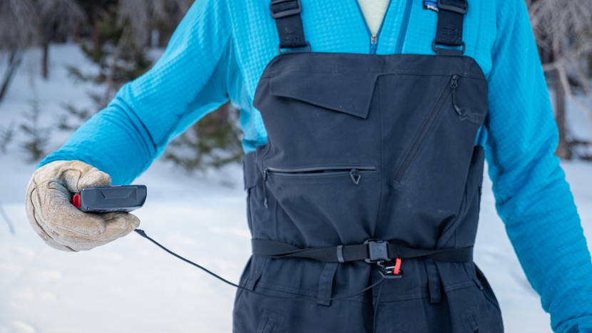 the arva neo bt pro includes a cool harness function that allows you...