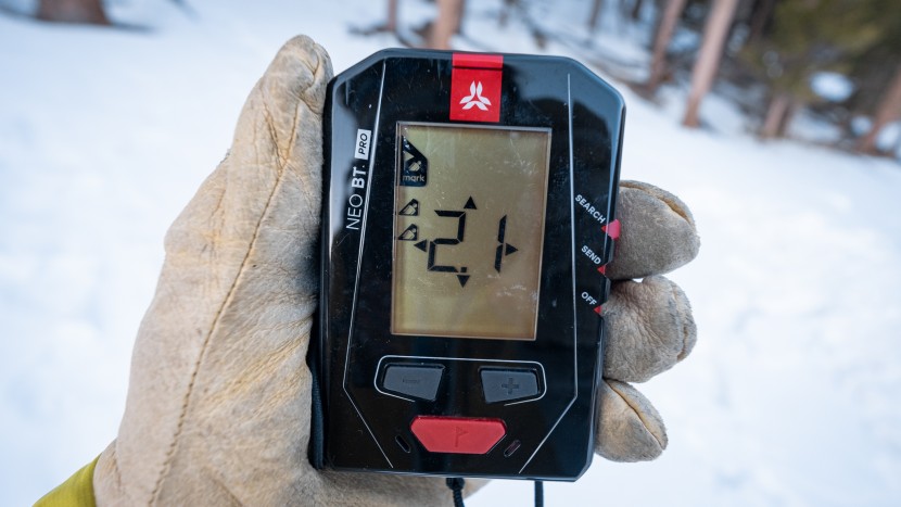 avalanche beacon - a pro-level beacon like the arva neo bt pro has a more complicated...