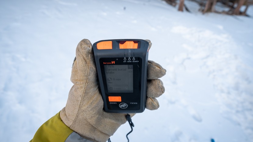 mammut barryvox s - compared to other pro-level beacons, the interface is easy to use...