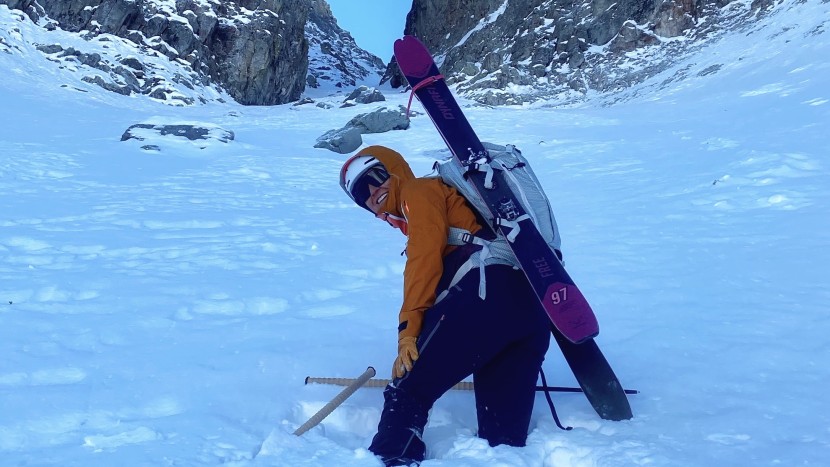 avalanche airbag - for extra-long uphills where you don't need to deploy your airbag...