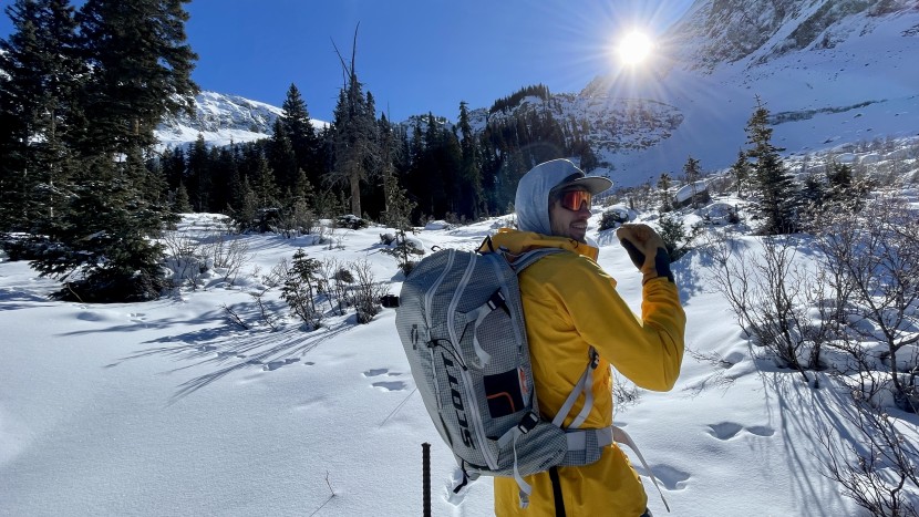 scott patrol e2 30l - we didn't mind carrying the patrol e2 for big days of lots of...