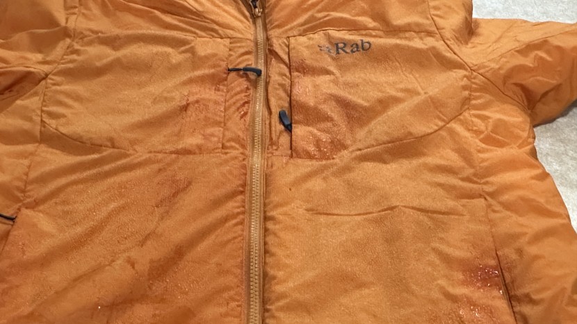 a light drizzle on the zenair.