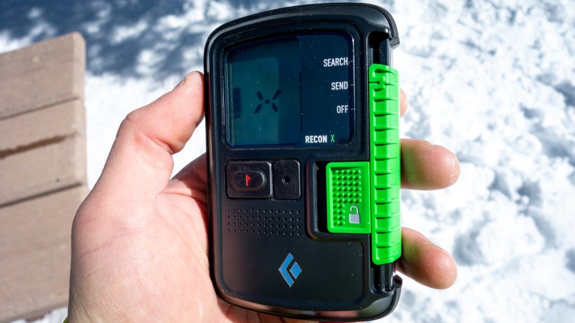 black diamond recon x - we don't particularly like the slider lock on the black diamond...