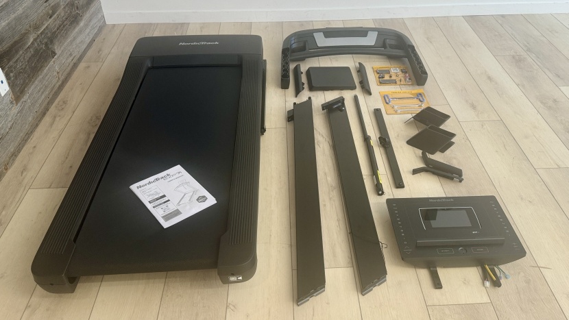 treadmill - the nordictrack t-series has a relatively straightforward assembly...