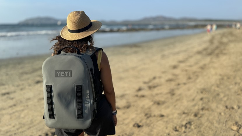 dry bag - regardless of the environment, we were not worried about the yeti...