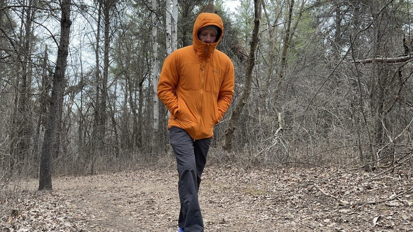 insulated jacket - our testers loved the wind protection and warmth from the rab...