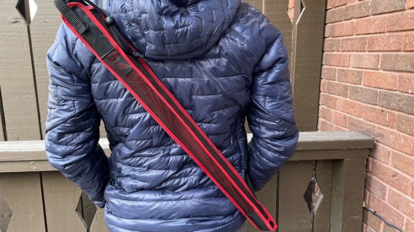 euroschirm swing trek liteflex - an over-the-shoulder carrying case is a nice feature for stashing...