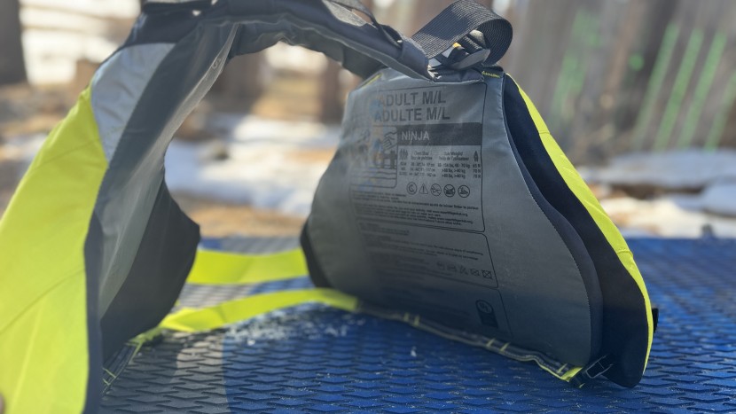 nrs ninja - the updates ninja uses a nylon lining for most the internal panels...