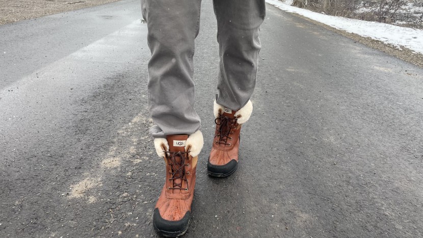 winter boots men - the ugg butte was comfortable enough to wear around town.
