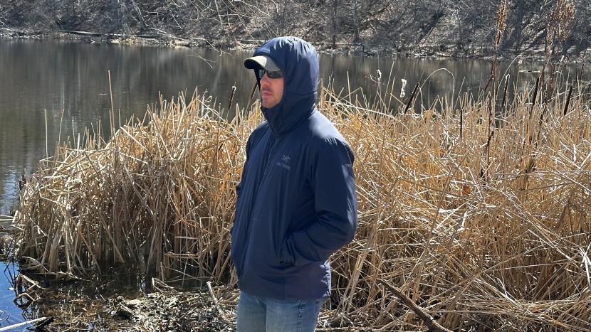 the atom hoody was the perfect companion for the cooler days in the...