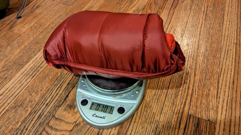 rei co-op 650 down - the rei 650 down weighs 10.1 ounces and can be packed relatively...