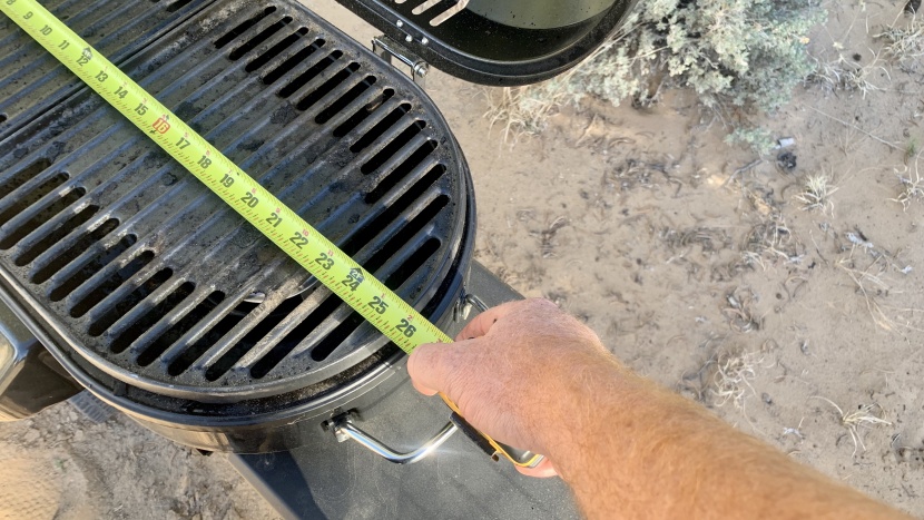 portable grill - a larger grill area can accommodate more food at once and provide...