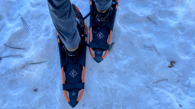 crescent moon big sky 32 - these provide a ton of flotation even with the tapered deck.