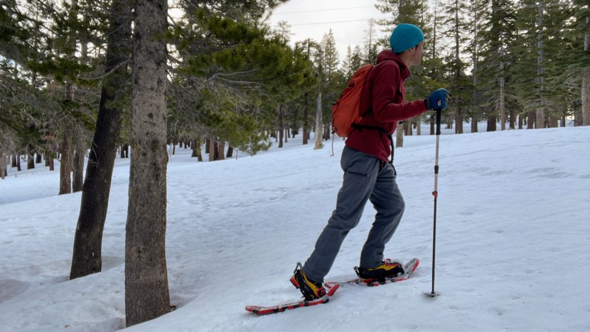 tubbs panoramic - they do okay as things get steeper. just keep an eye on that boa, as...