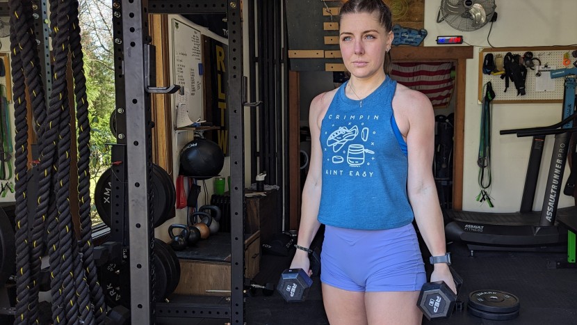 dumbbells - garage gyms face the extremes of both cold winters and humid...