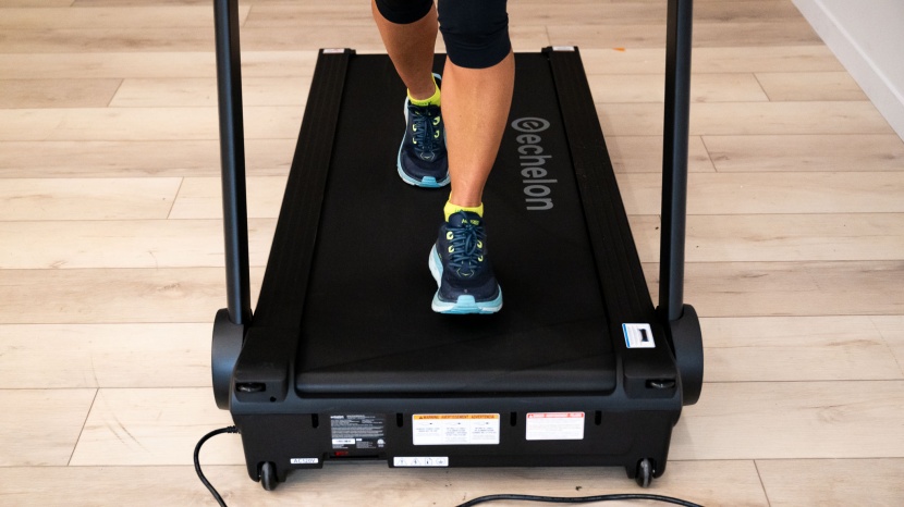 treadmill - with no motor cover to kick, you can open up your stride and use the...