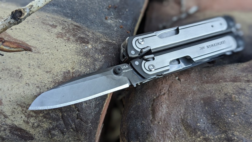 leatherman arc - the knife's magnacut steel alloy is one of the best on the market...