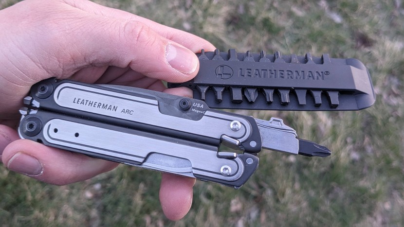 leatherman arc - leatherman's proprietary squashed bits are polarizing, but the extra...
