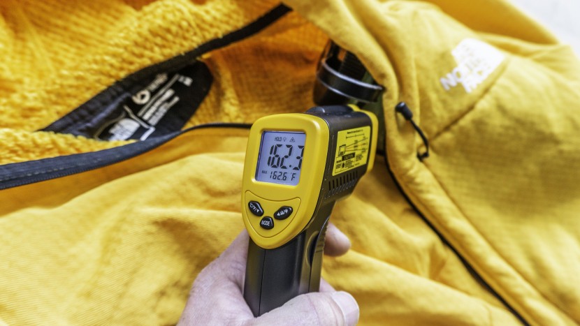 the north face summit series futurefleece full-zip hoodie - this jacket will help retain your body heat. it's easy to add more...