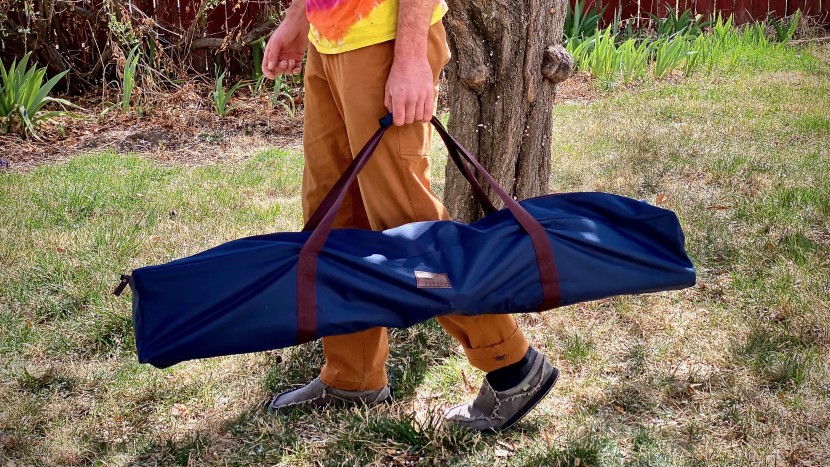 vivere double cotton with stand - though this heavyweight hammock weighs in at 27 pounds for the...