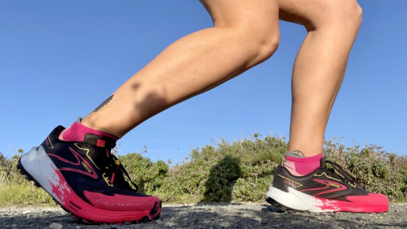 brooks catamount 3 for women - the slight outsole flexibility of the catamount adds to its...