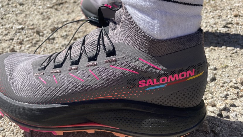 salomon pulsar trail pro 2 for women - the sockliner upper and one-pull lacing system provide...