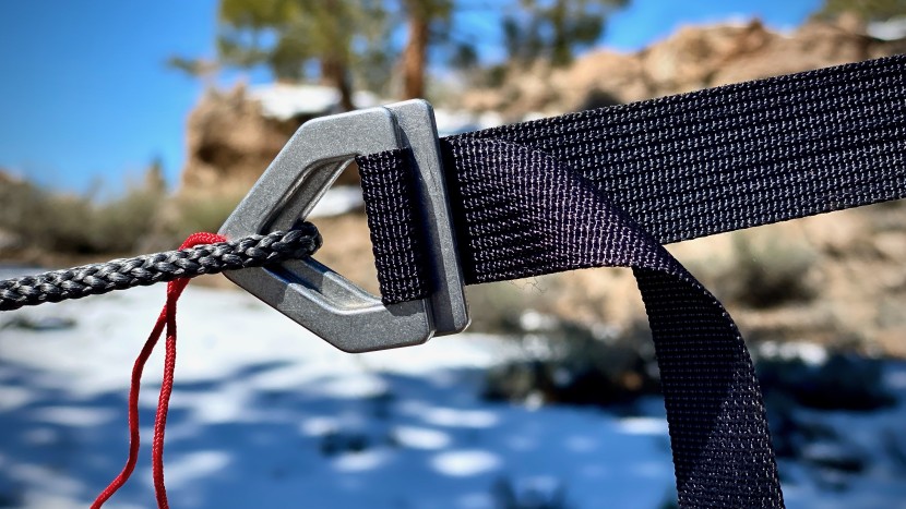 these metal d-ring attachments are tiny but mighty and can support...