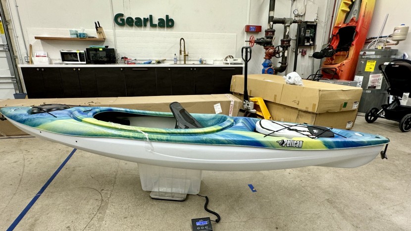pelican argo 100x exo - weighing 38 pounds, the argo is one of the lightest kayaks we tested.