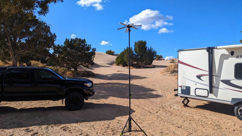 goal zero skylight - front and center. we used our skylight extensively during large camp...