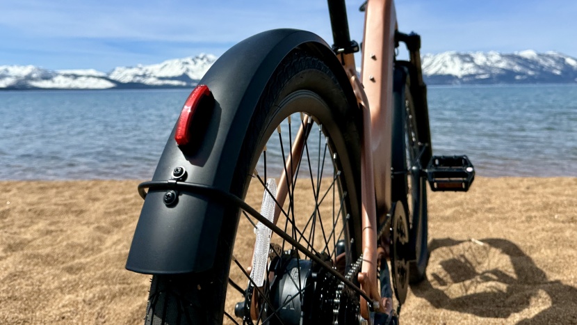 a built-in taillight is a nice feature to include, but this one...