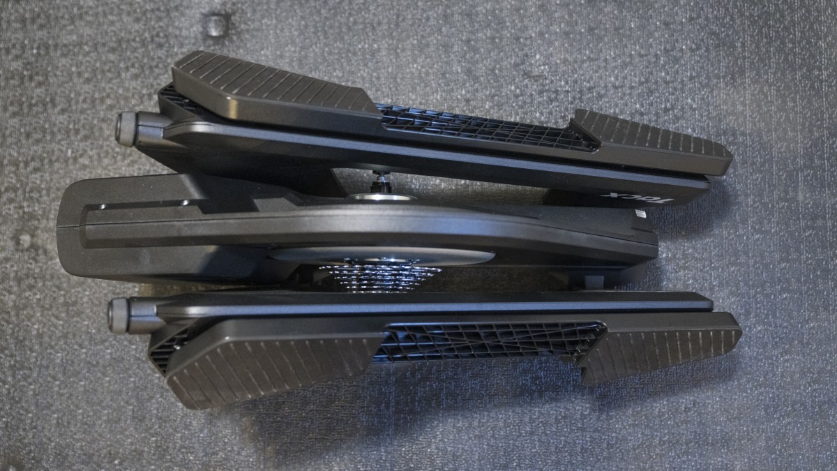 Garmin Tacx Neo 3M Review (Even when folded, the 3M is not small.)