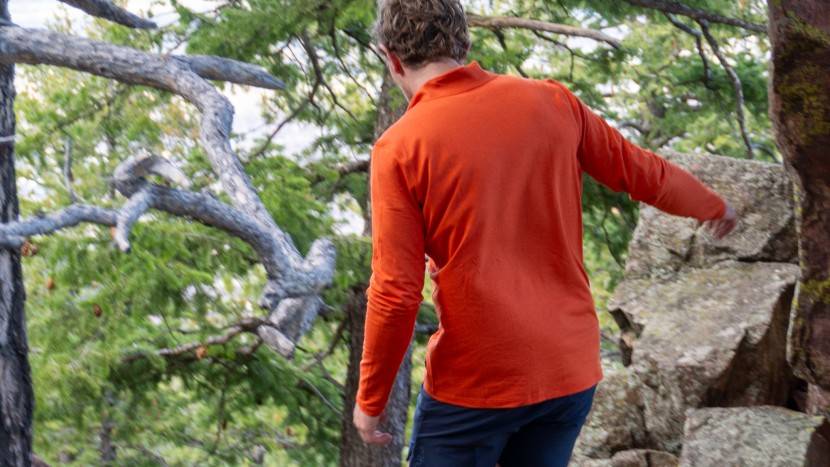 rei co-op midweight half-zip - this is the base layer we'd choose if you're wanting to wear the...