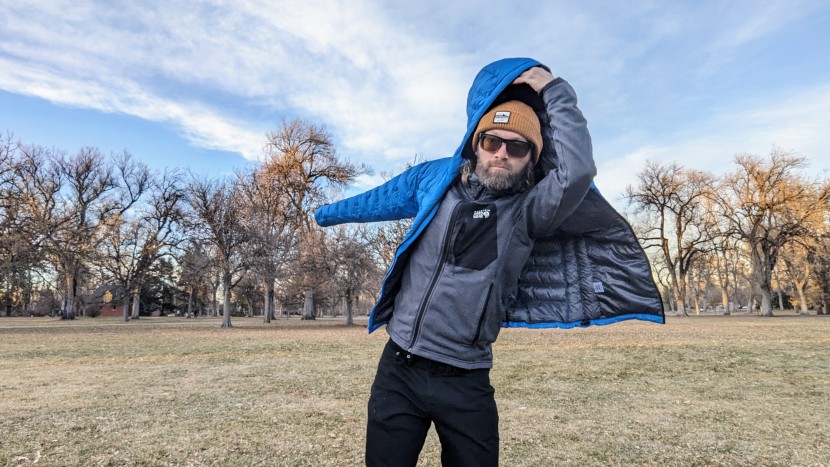 the feathered friends eos over the right layers will keep you warm...