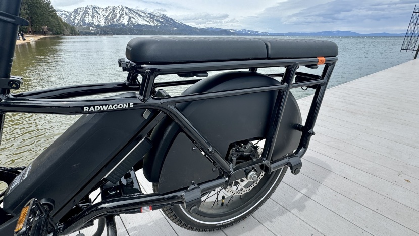 like two big loaves of french bread, the bench seats attach to the...