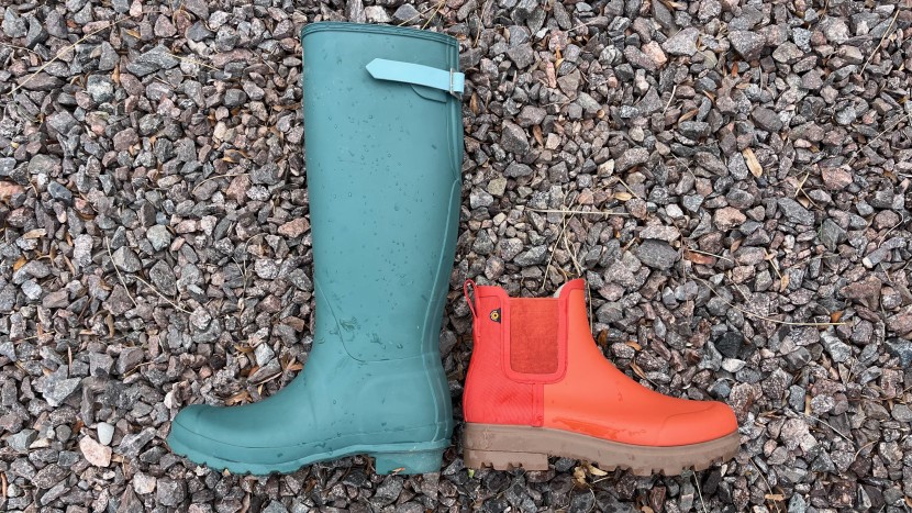 bogs holly chelsea - a side-by-side comparison of our tallest flood height (17") stacked...